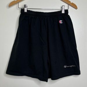 VTG Champion Cotton Shorts Black Size Large 36-38 but appear to run small